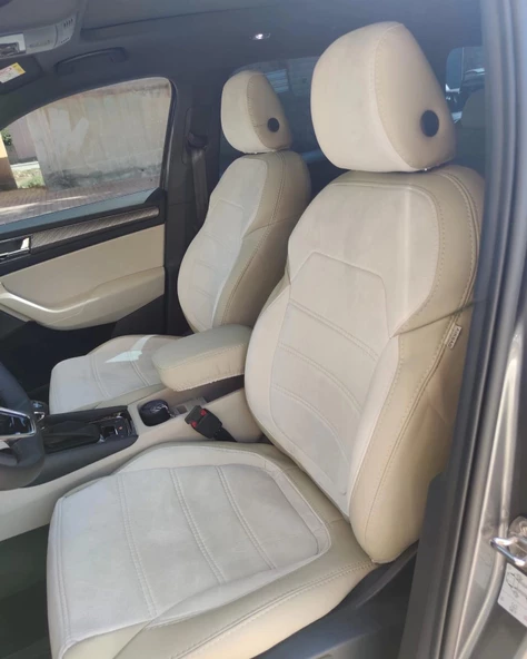 Skoda Karoq Araca Özel Dikim Koltuk Kılıfı ürün görseli 1