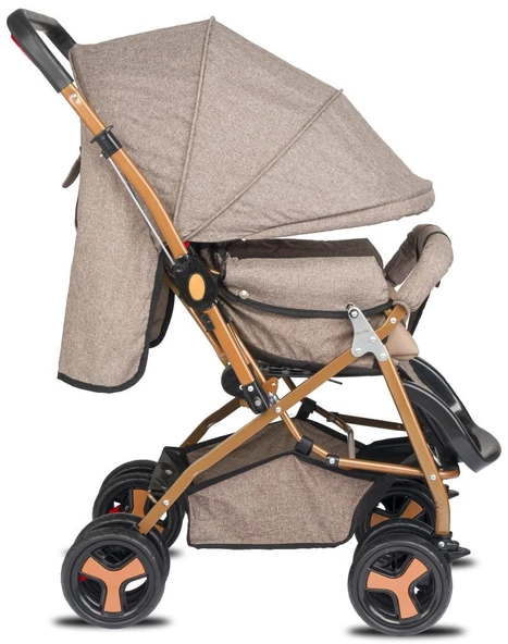 TommyBaby Classic Travel Çift Yönlü Bebek Arabası Tam Yatarlı Puset - 9