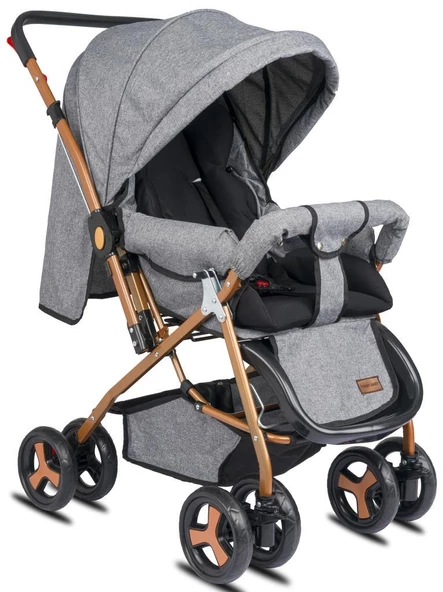 TommyBaby Classic Travel Çift Yönlü Bebek Arabası Tam Yatarlı Puset - 4