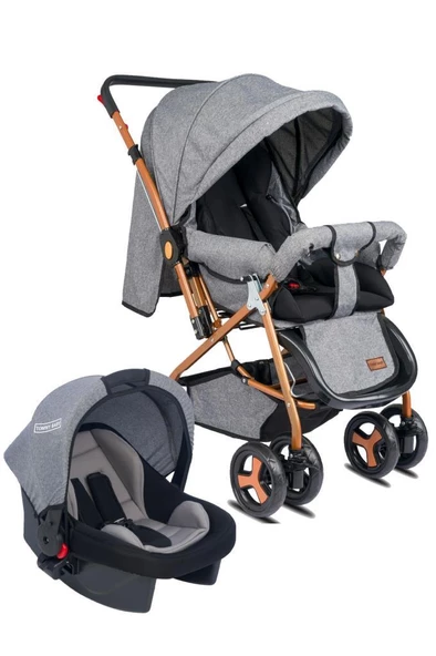 TommyBaby Classic Travel Çift Yönlü Bebek Arabası Tam Yatarlı Puset - 2