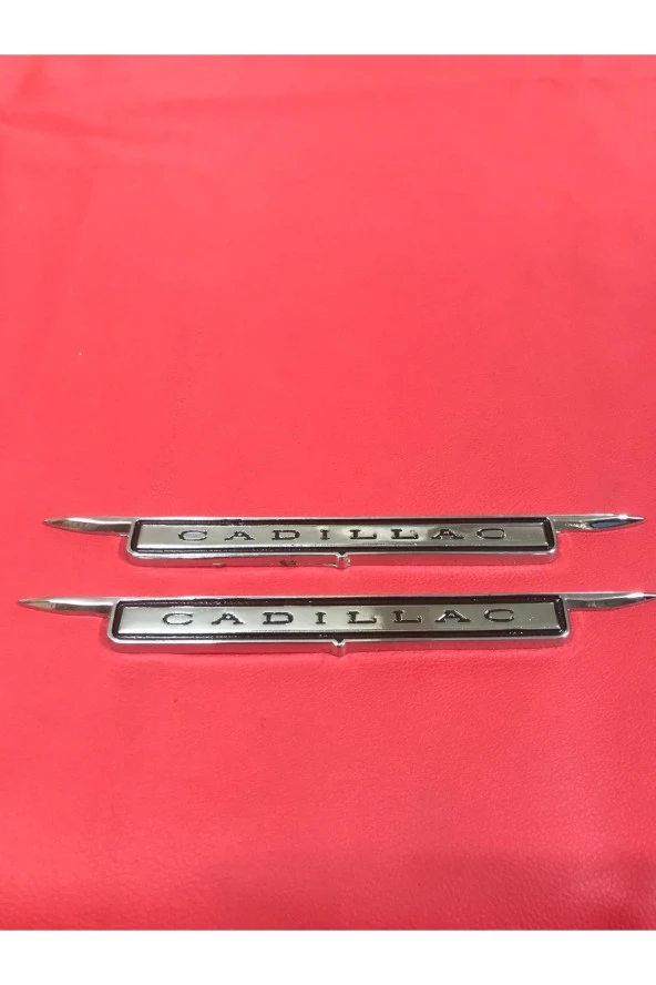Cadillac Metal Arma - Cadillac Döküm Metal Arma - Cadillac Yanlık Arma Etiketçilere Özel