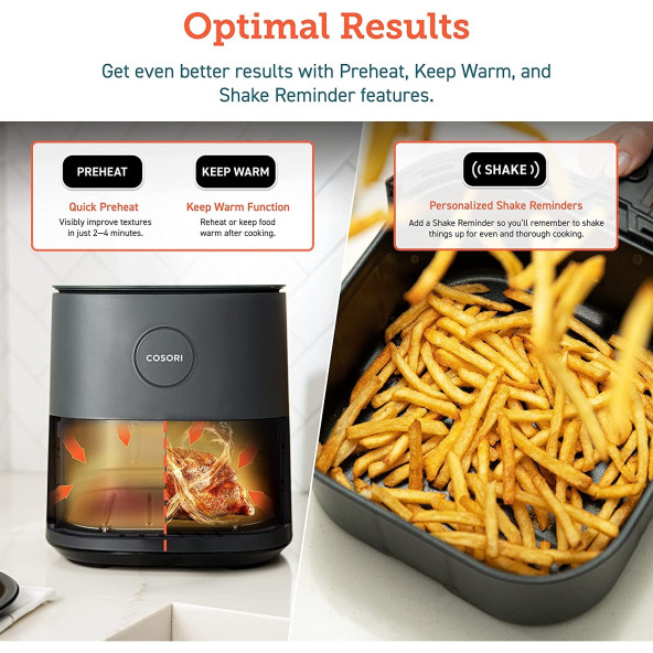 Cosori Pro LE Air Fryer XXL 4.7 lt Yağsız Fritöz - 2