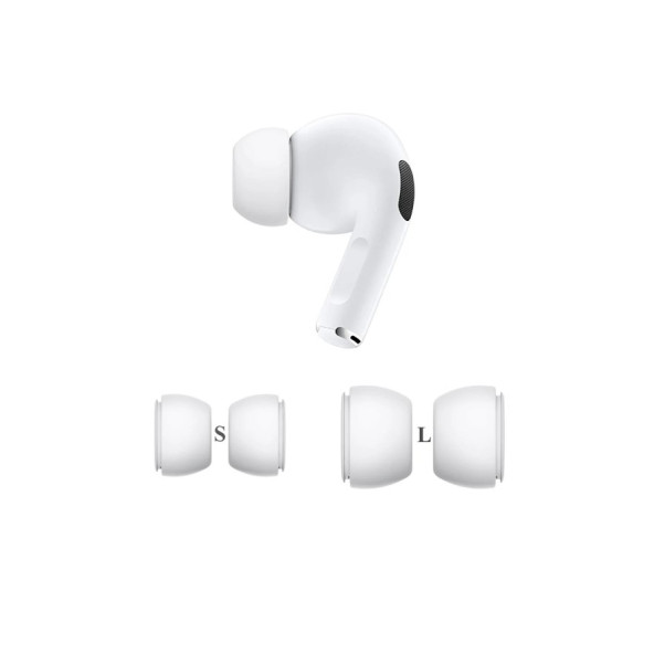 Apple Airpods Pro 2 Çift Silikon Yedek Kulaklık Ucu Kulaklık Tıkacı one size