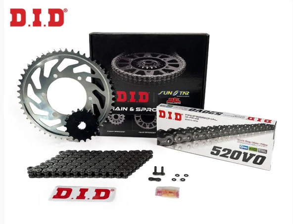 Did-Jt 2018-2019 KTM 790 Duke Uyumlu Zincir Dişli Set Oring Zincir Çelik Renk ürün görseli 1