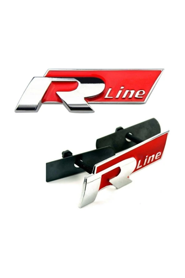 R-line civatalı panjur arması-kırmızı / YACI150