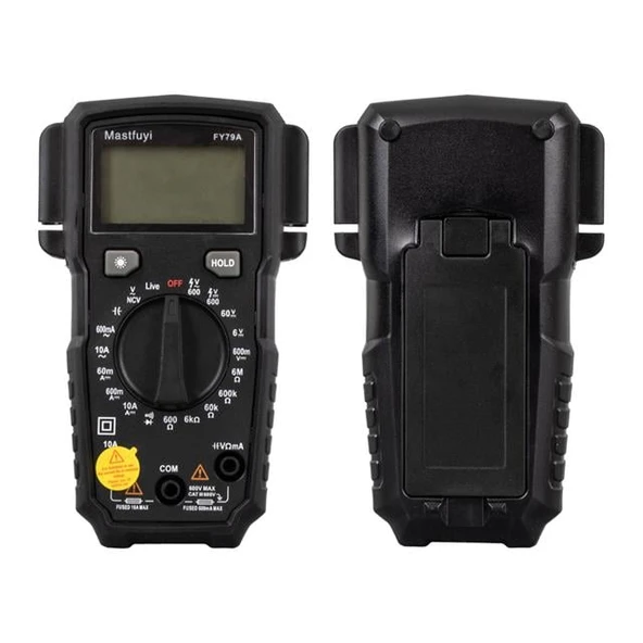 Powermaster FY79A Digital Multimetre Ölçü Aleti True Rms - 4
