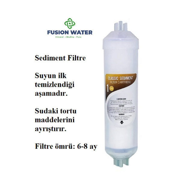 Kapalı Kasa Su Arıtma Cihazlarına Uyumlu 1 PP Filtre - 2