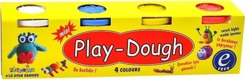 Play-Dough  4 Renk  Oyun Hamuru 0049