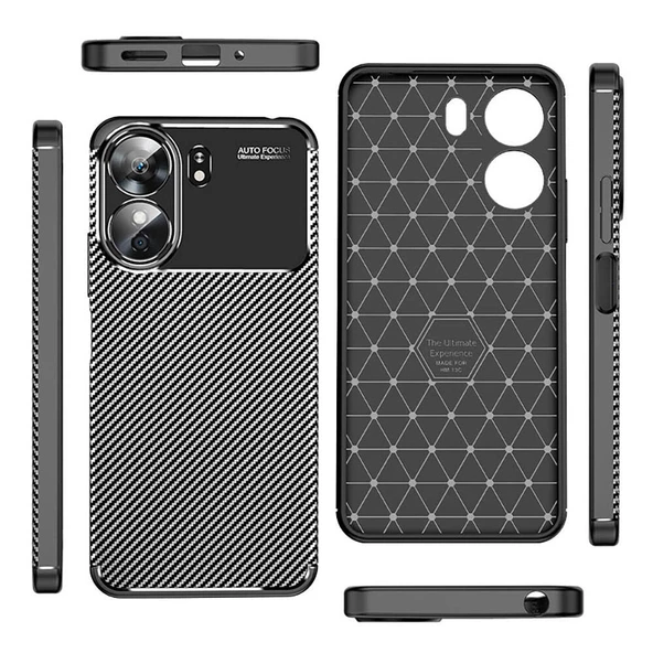 Vendas Xiaomi Redmi 13C Kılıf Zore Negro Silikon Kapak - 7