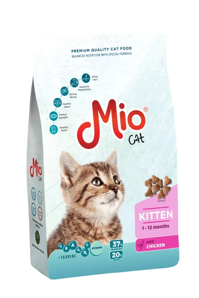 Mio Kitten Tavuklu Yavru Kedi Maması 1 Kg