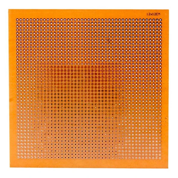 Delikli Plaket 120X120 Mm - 3