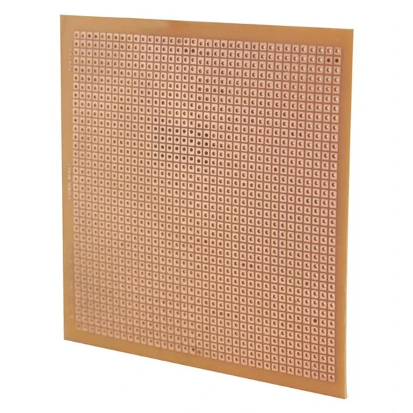 Bakır Plaket Delikli 100X100 Mm - 3