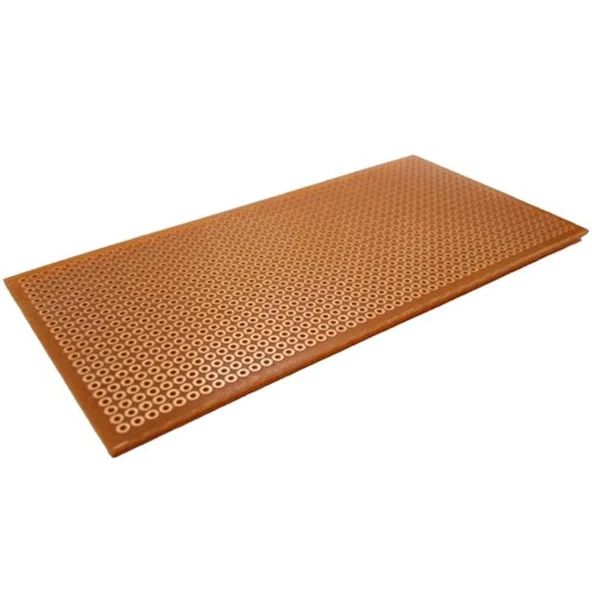 Plaket Delikli Bakır 80X150 Mm - 2