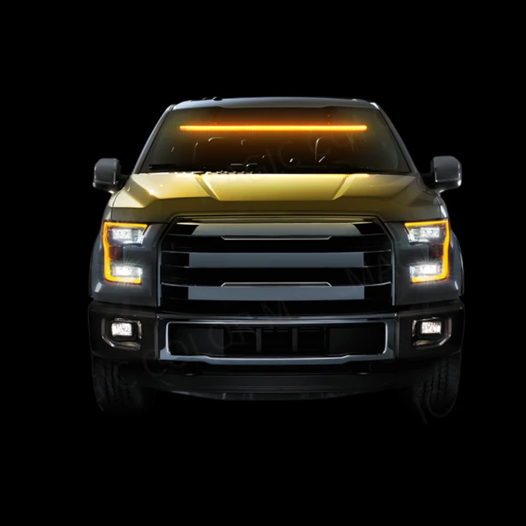 Çakar lamba 12-32v esnek model 84cm vantuzlu çakarlı sarı-sarı / LAPA543-1 - Resim 4