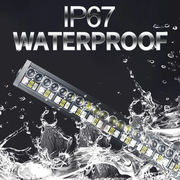 Space Offroad sis lambası 105cm 300w 12-32v adet / LASS338 - Resim 3