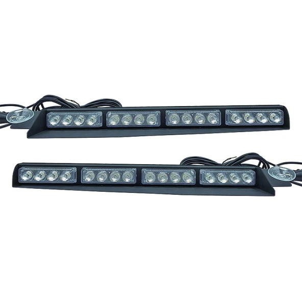 Çakar lamba vantuzlu 2'li set 12-30v sarı-sarı / LAPA542-1 ürün görseli 1