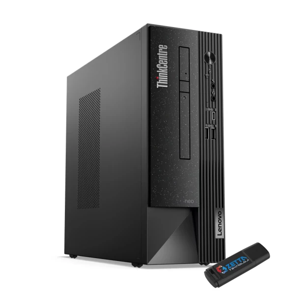 Lenovo Thinkcentre NEO 50S Intel Core i5 12400 16GB 512GB SSD Windows 11 Pro Masaüstü Bilgisayar 11T000ESTXW04 + Zetta Flash Bellek ürün görseli 1