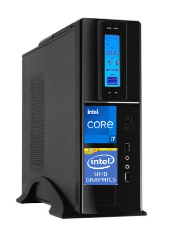 Zetta FLEX SFF Intel Core i7 12700 64GB 256GB SSD Freedos Masa Üstü Bilgisayar ZET11135 ürün görseli