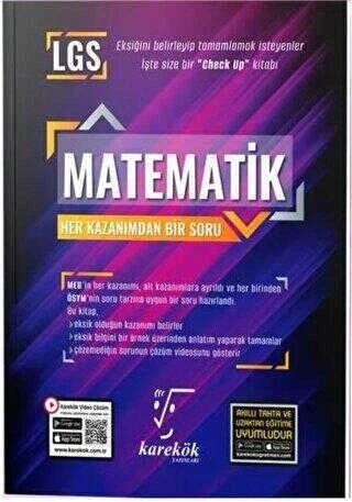 KAREKÖK LGS MATEMATİK HER KAZANIMDAN BİR SORU