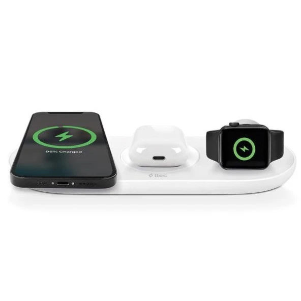 Ttec 2KS21 Smartcharger Air+ Iphone+Applewatch+ Kablosuz Hızlı Şarj PDSeyahat Şarj Aleti