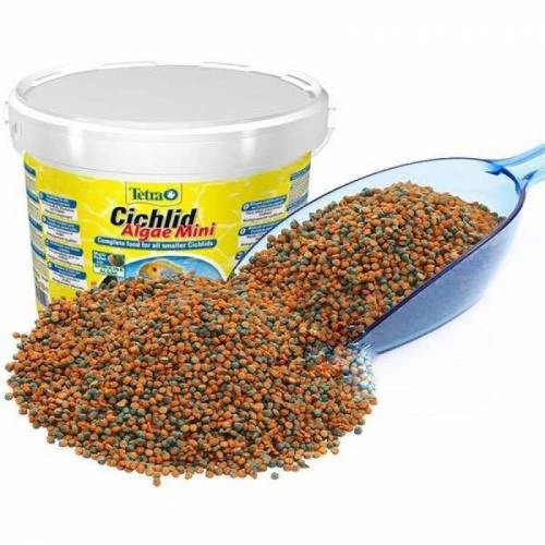 Tetra Cichlid Algae Mini 250 gr Skt:07/2026 Orjinal  Kovadan Bölme Anadolu Pet Ürünüdür