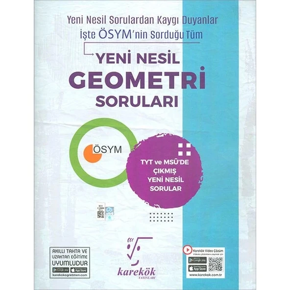 KAREKÖK TYT YENİ NESİL GEOMETRİ SORULARI