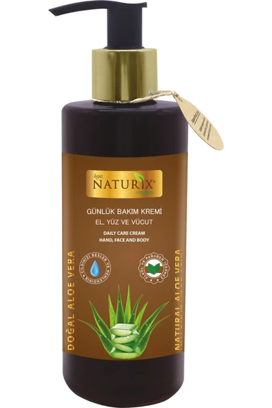 Aloe Vera Özlü El Yüz ve Vücut Kremi 250 Ml - 3