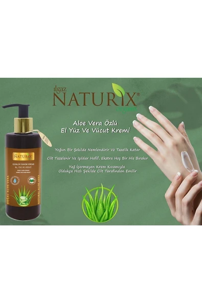 Aloe Vera El - Yüz - Vücut Kremi 5 Adet Nemlendirici Cilt Bakım Kremi Dev Fırsat Paketi - 3