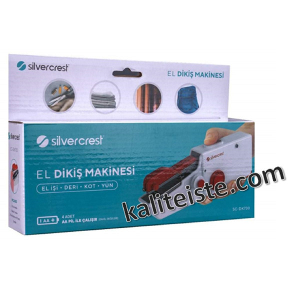 SilverCrest SC-DK730 Kırmızı Beyaz El Dikiş Makinesi