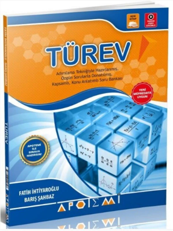 Apotemi Yayınları Türev Konu Anlatımlı Soru Bankası