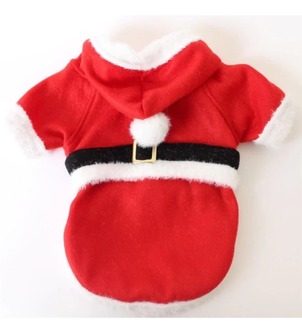 Noel Baba Çeket Mini Köpeklere Uygun Polar Medium - 2