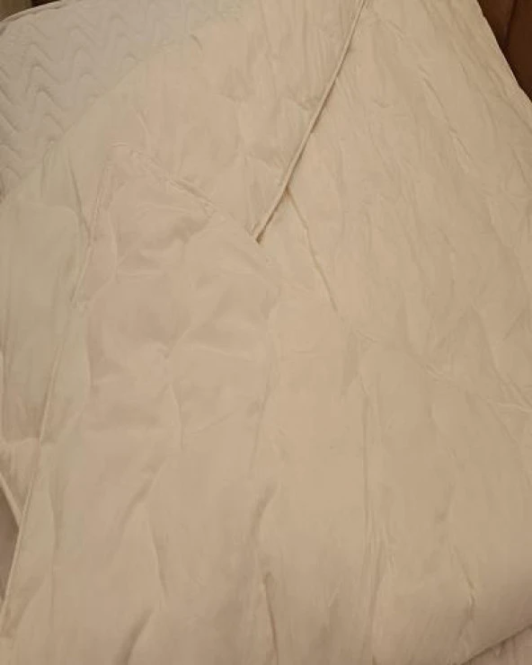 Yorgan 90289 Tek Kişi Org hiç Kimyasal Kullanılmamış Boncuk Silikon İç Malzeme