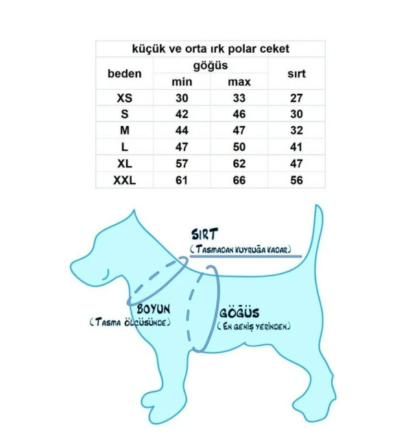 Noel Baba Çeket Küçük Köpeklere Uygun Polar Large - 3