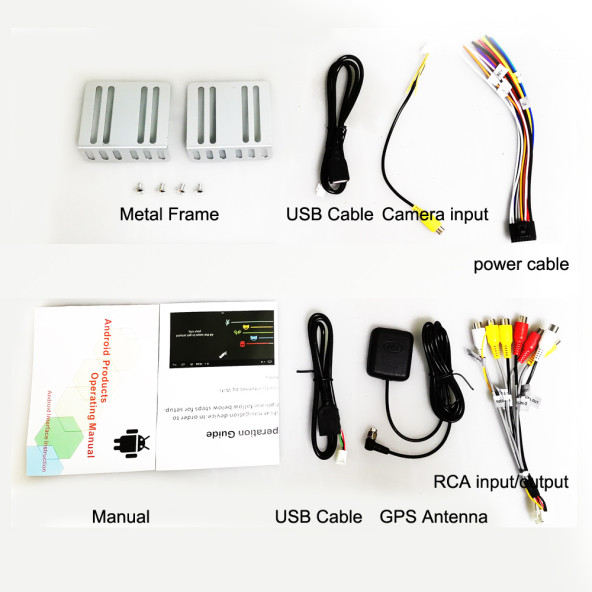 9 inç Universal Android 13 / 2+32GB /+CARPLAY 1Din Double Ekran Tofaş v.s. Uyumlu Slim ince Kasa - 3