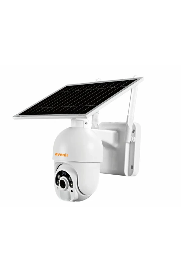Avenir Av-s410 4g Sim Kartlı Güneş Enerjili Solar 360° Hareketli - 2