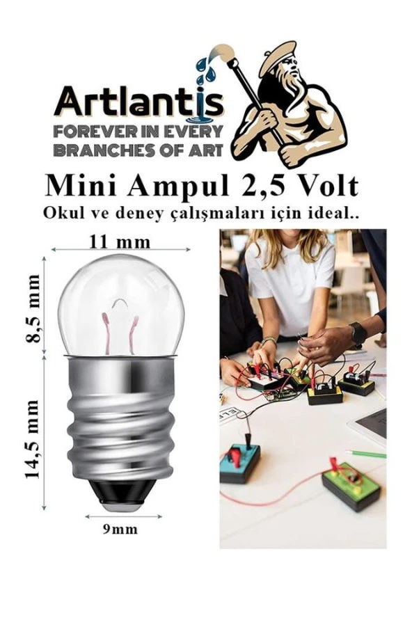 Seri ve Paralel Elektrik Devresi 1 Paket Basit Elektrik Devresi Deney Seti Okul İş Eğitimi Seti - 5