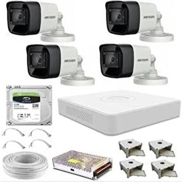 Hikvision Haıkon 4 Kameralı Set