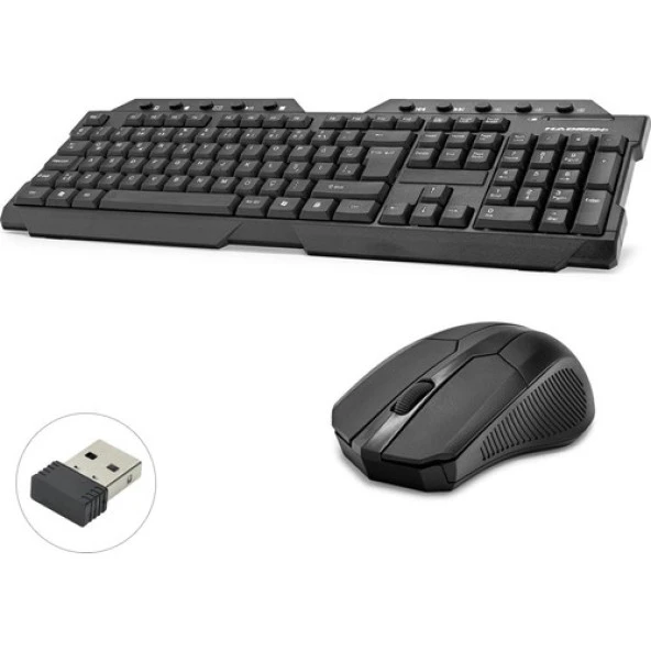 Hadron Kablosuz Klavye Q Mouse Seti Hadron HD-842