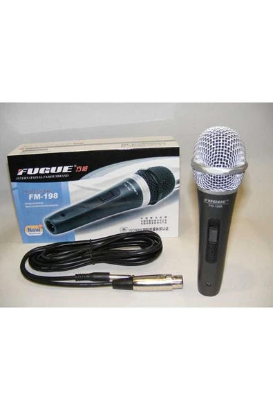 Fm-198b Mikrofon - Kablo Dahildir - Resim 2