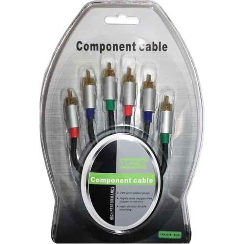 Tunex Kablo 3rca 3rca Yuv Component 2mt Tunex TNX-3028/14