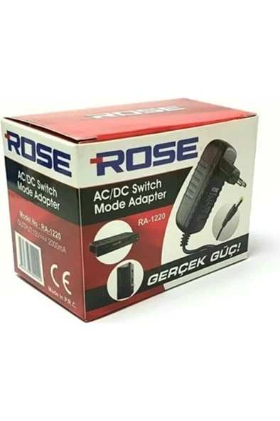 RA-1220 12V 2A Adaptör Ac/dc Switch Mode Adaptör - 1