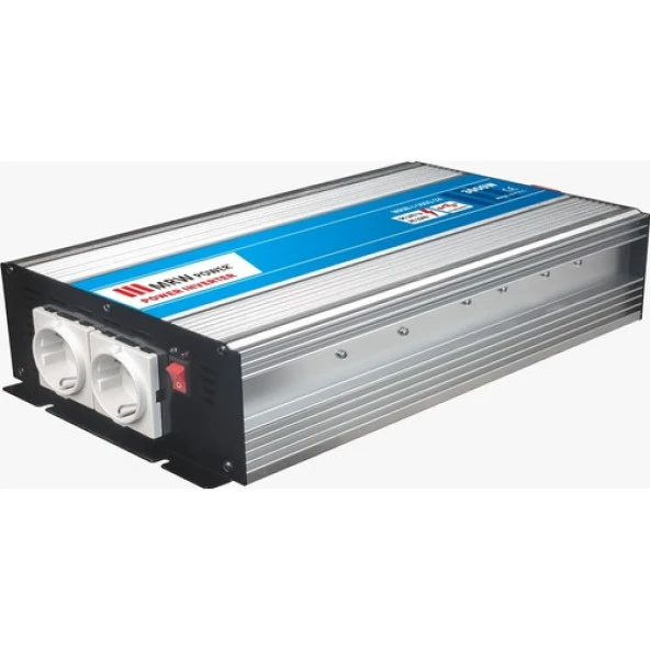 Mervesan Inverter 3000 Watt 12VDC-220VAC Şarjlı Dc/ac Powertam Sinüs Inverter Mervesan MTI--12S