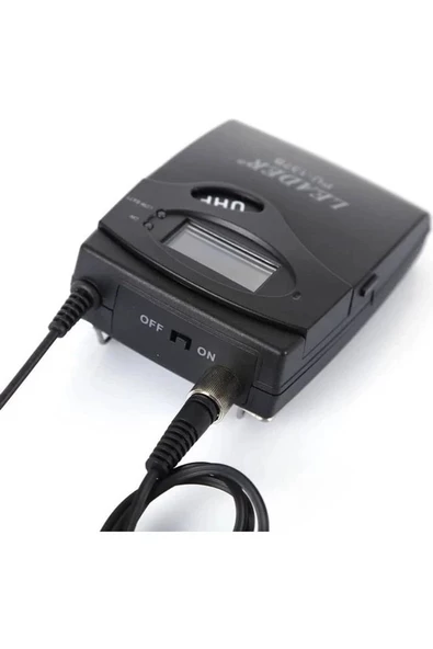 Kablosuz Yaka Mikrofon Leader PU-137B - Resim 4