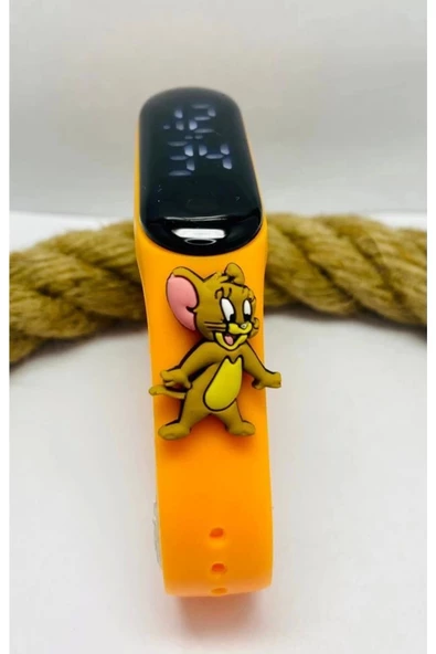 Şirin Tasarımlı Jerry Model Waterproof Unisex Çocuk Kol Saati Mls-450
