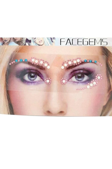 Göz Etrafı Süsleme Taşı Yapışkanlı ürün görseli 1