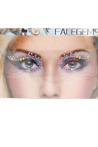 Göz Etrafı Süsleme Taşı Yapışkanlı ürün görseli 1