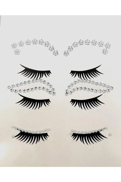 Göz Etrafı Süsleme Taşı Yapışkanlı ürün görseli 1