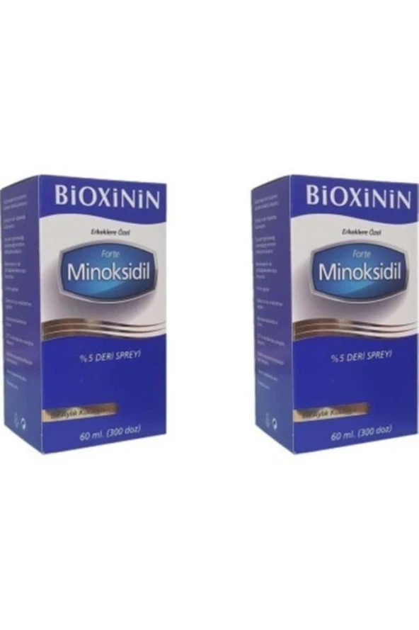 Bioxinin Forte Minoksidil Sprey 60ml | 2 Adet
