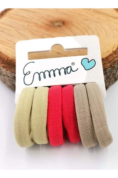 6 Lı Renkli Lüks Havlu Toka