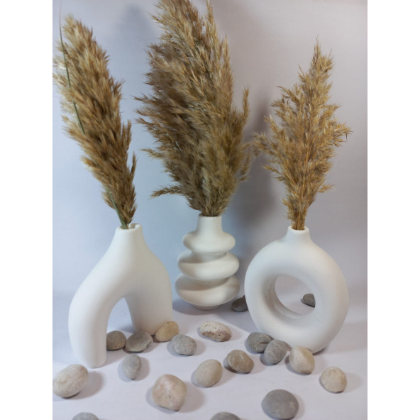 BOHEM VAZO SET BEYAZ - 2